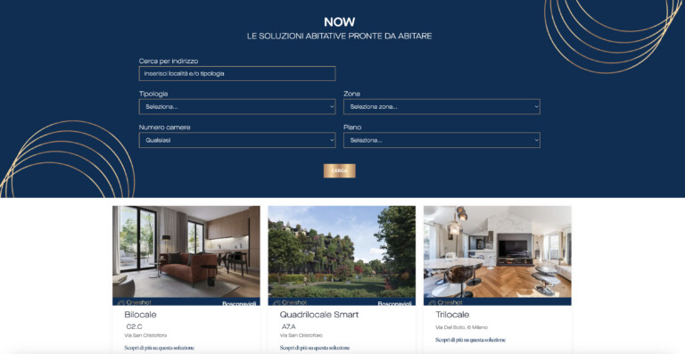 Azario milano sito web sinapps immobiliare