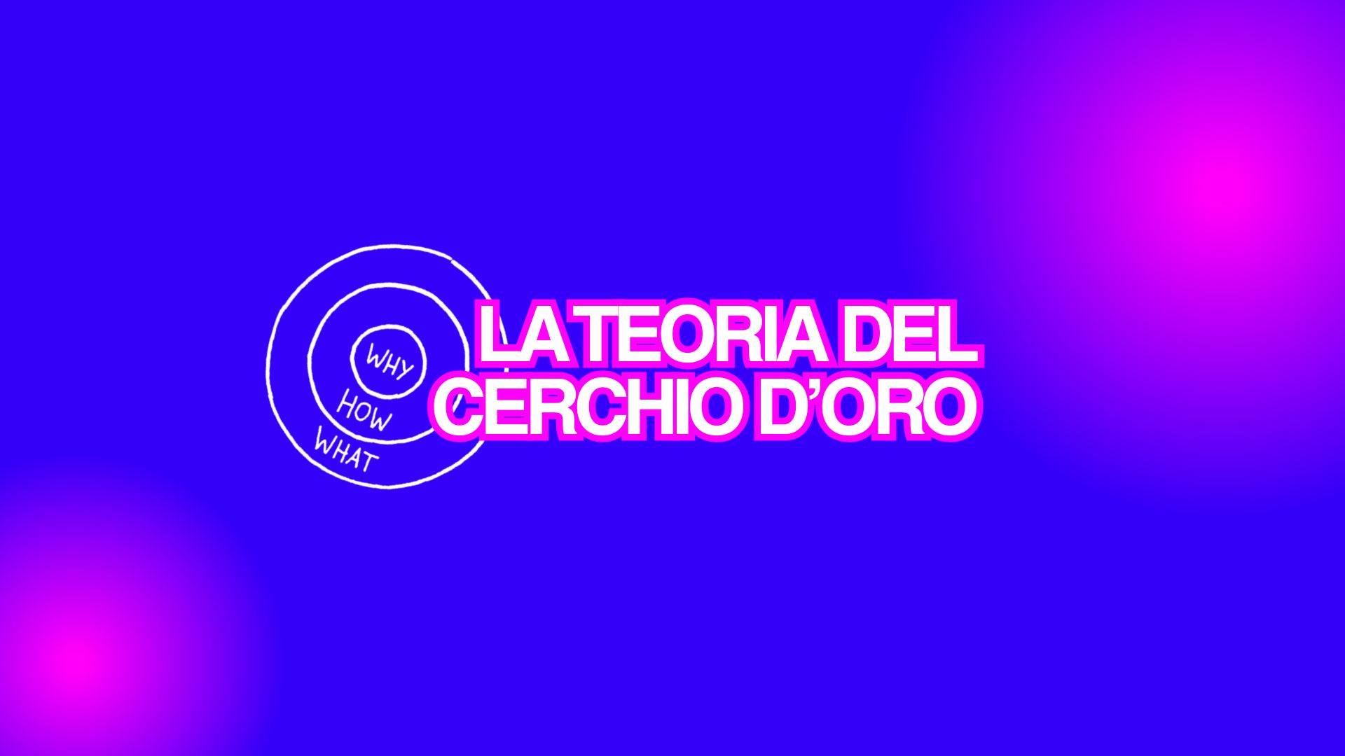 cerchio d&rsquo;oro di Sinek