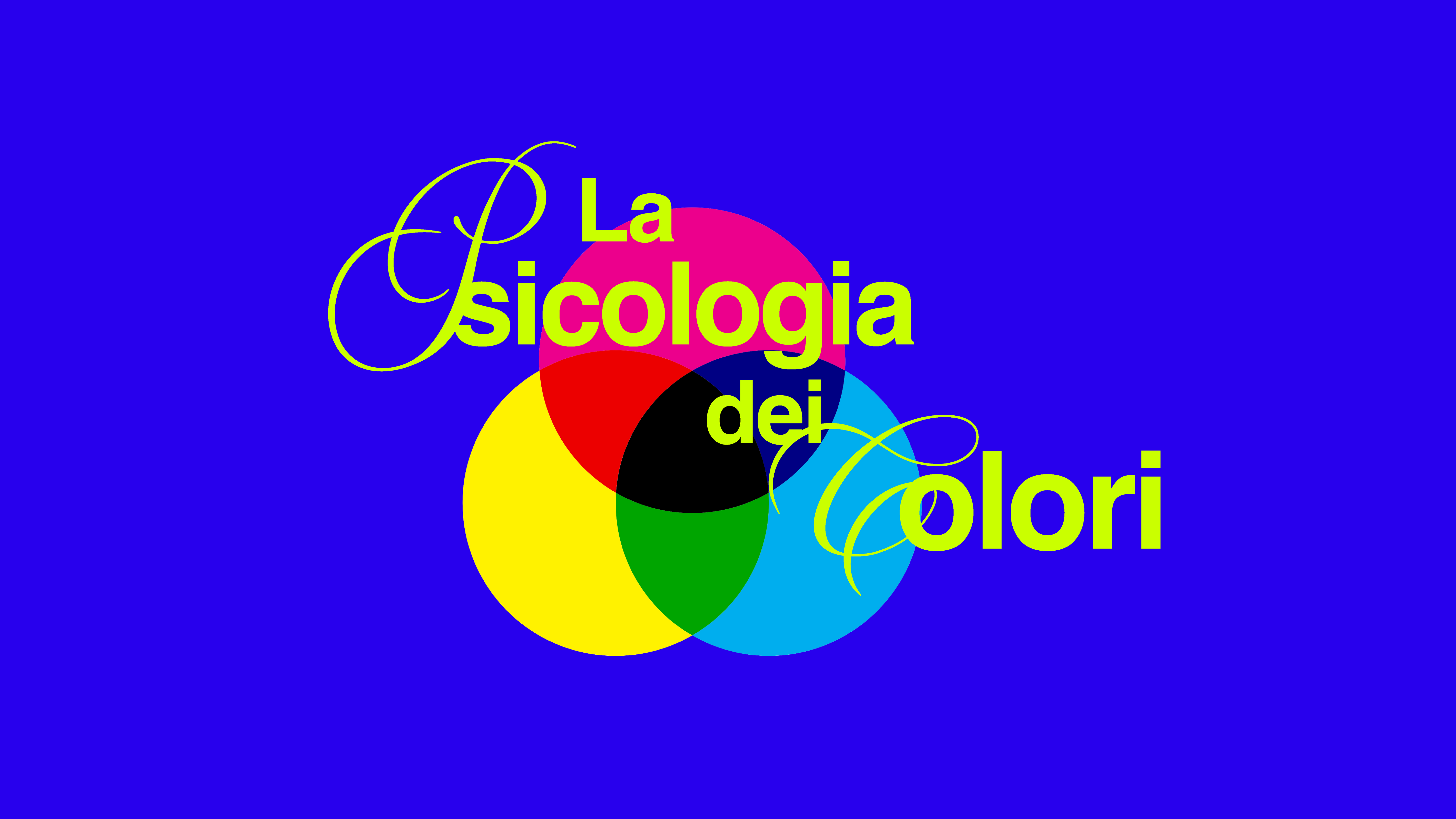 psicologia dei colori
